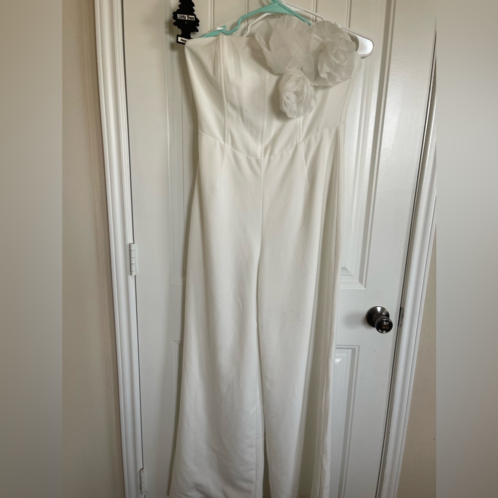 White jumpsuit